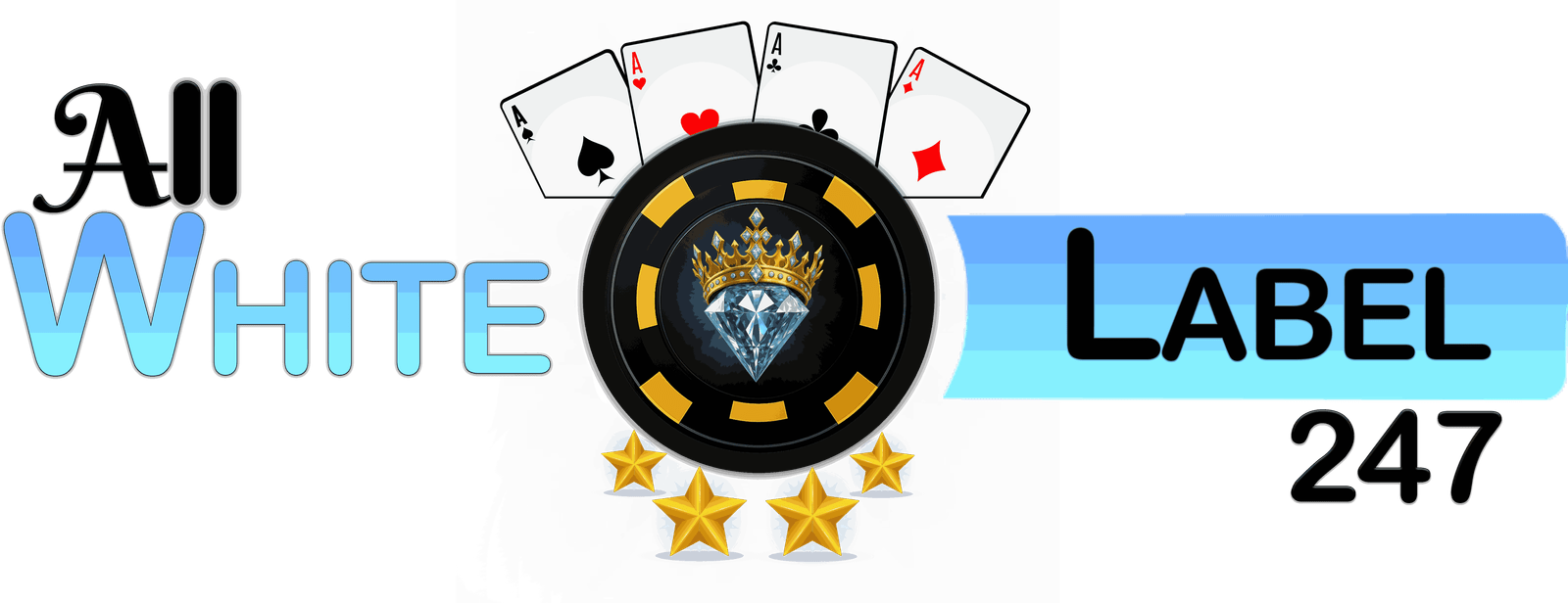 All white label White BG