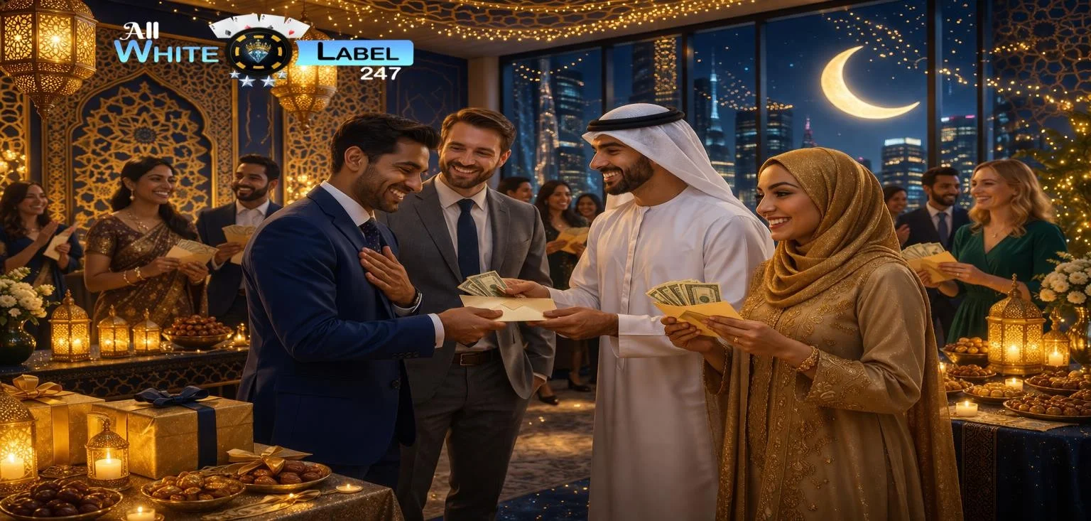 Global company celebration